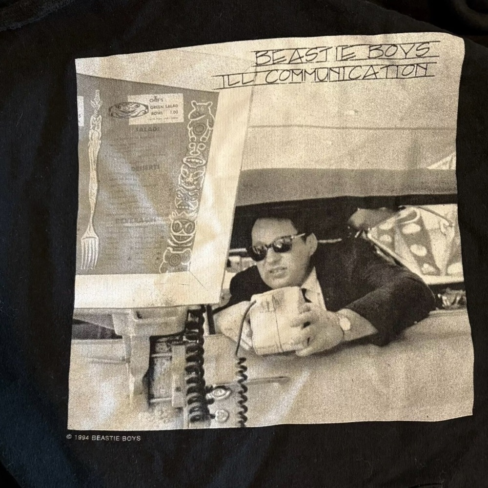 Beastie Boys Ill Communication Pullover Hoodie. Size Medium - Picture 2 of 4